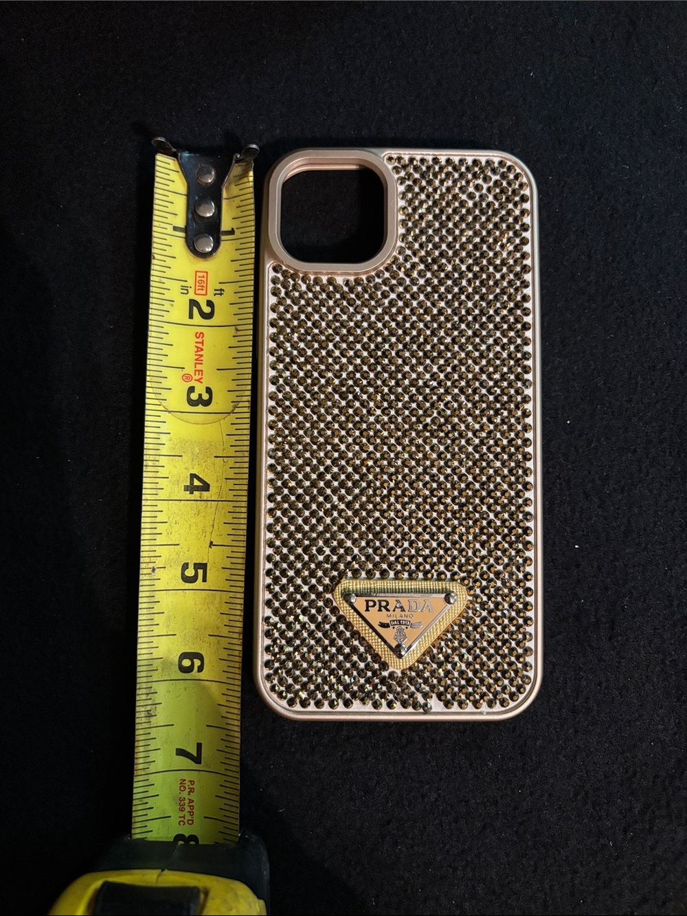 Fashion Phone Case Gold Embellishment Iphone - Picture 3 of 5